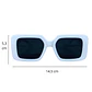 Lentes de Sol Premium Blancos Unisex - Miniatura 5
