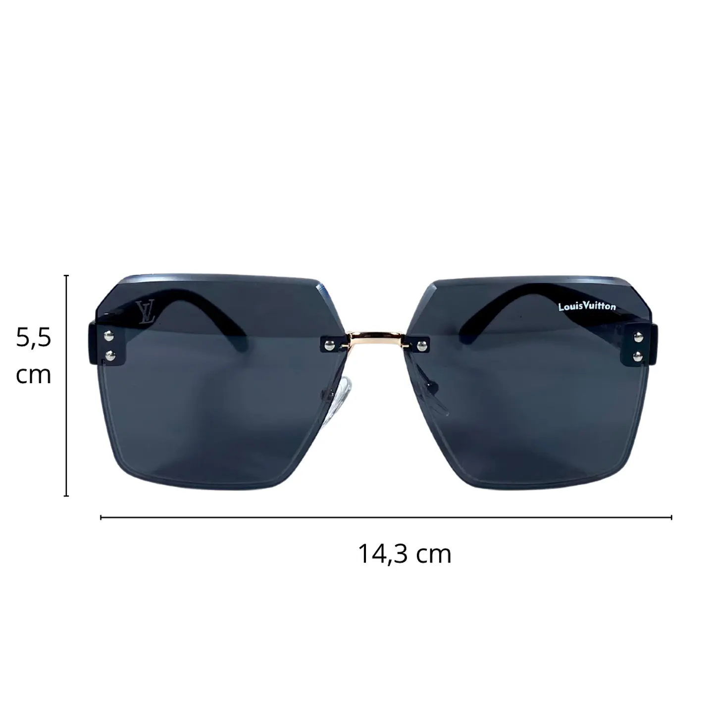 Lentes de Sol Premium LV AAA con diseño Unisex 4