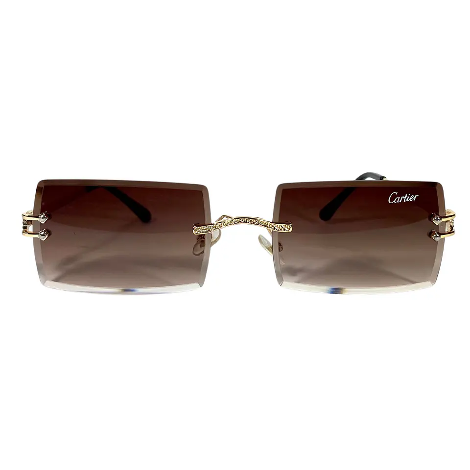 Lentes de Sol Café Unisex  5