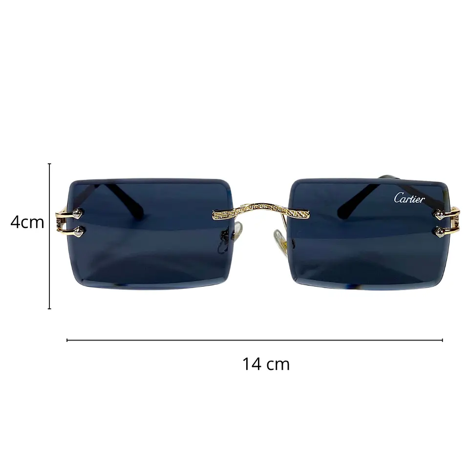 Lentes de Sol Negros Unisex  2