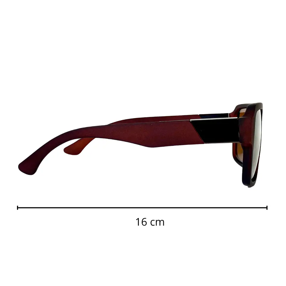 Lentes de Sol Café mate 3