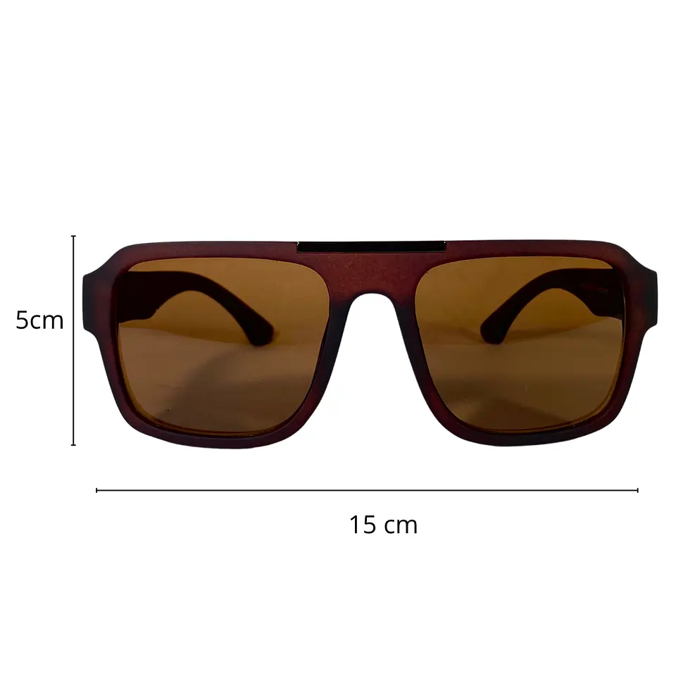 Lentes de Sol Café mate 2