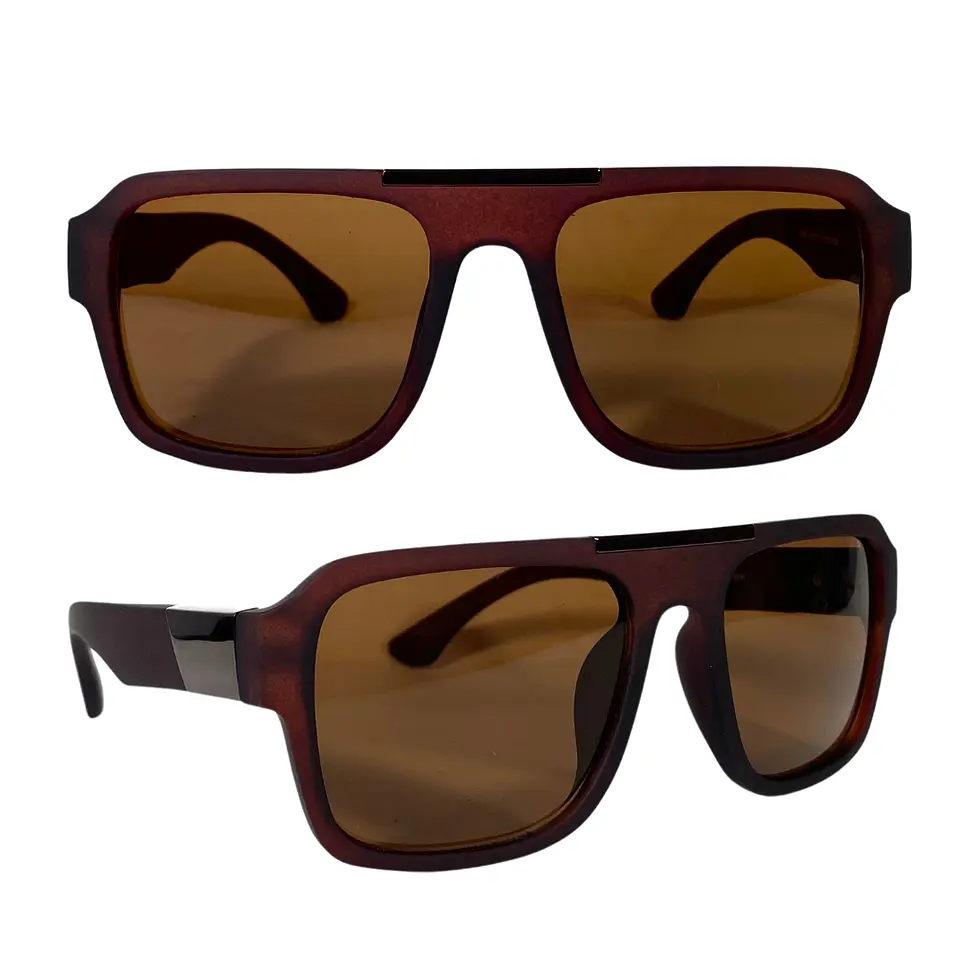 Lentes de Sol Café mate 6