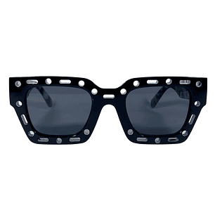 Lentes de Sol Premium Off White AAA Negro Hombre