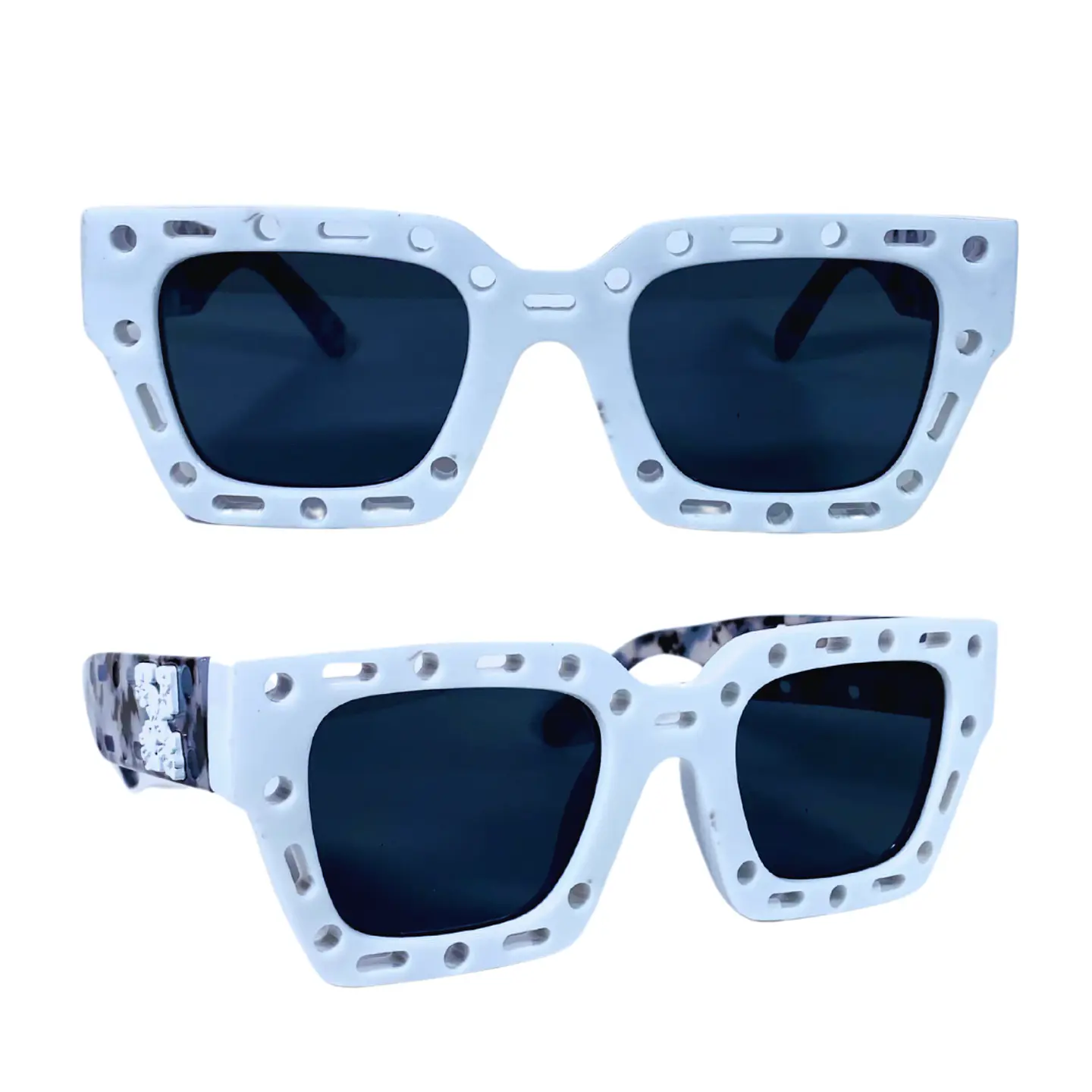 Lentes de Sol Premium Off White AAA Blanco Hombre 6