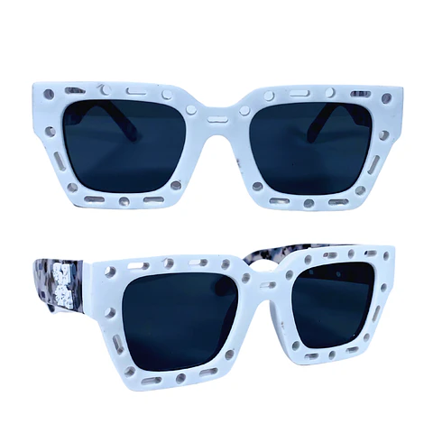 Lentes de Sol Premium Off White AAA Blanco Hombre 6
