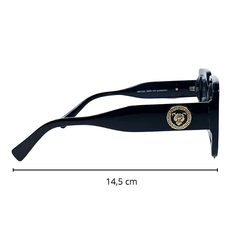Lentes de Sol Premium Negro Unisex 3