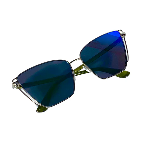 Lentes de Sol espejo azul Mujer  6