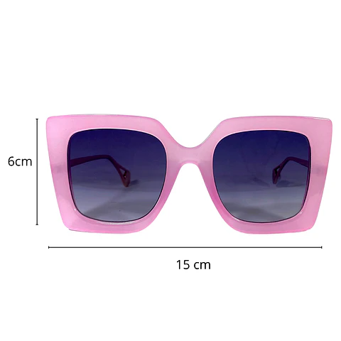 Lentes de Sol Rosa Mujer  2