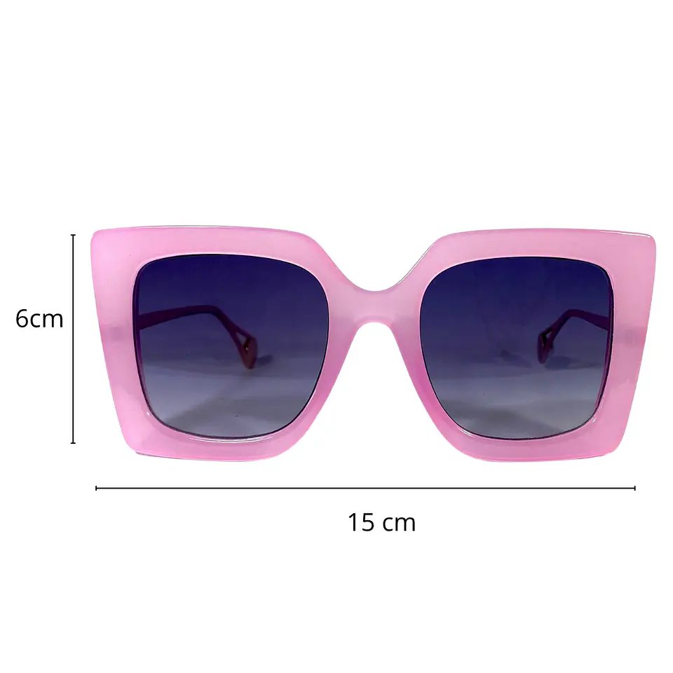 Lentes de Sol Rosa Mujer  2