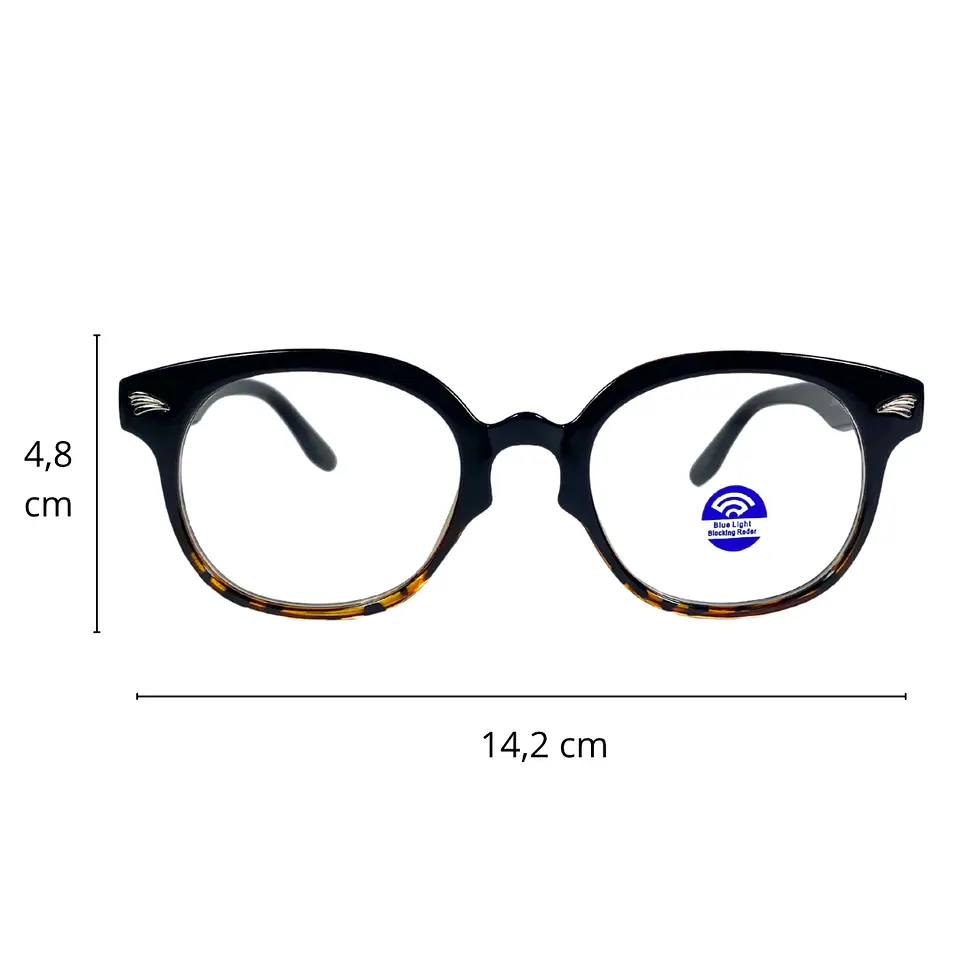 Lentes con Filtro Azul animal print Unisex 4