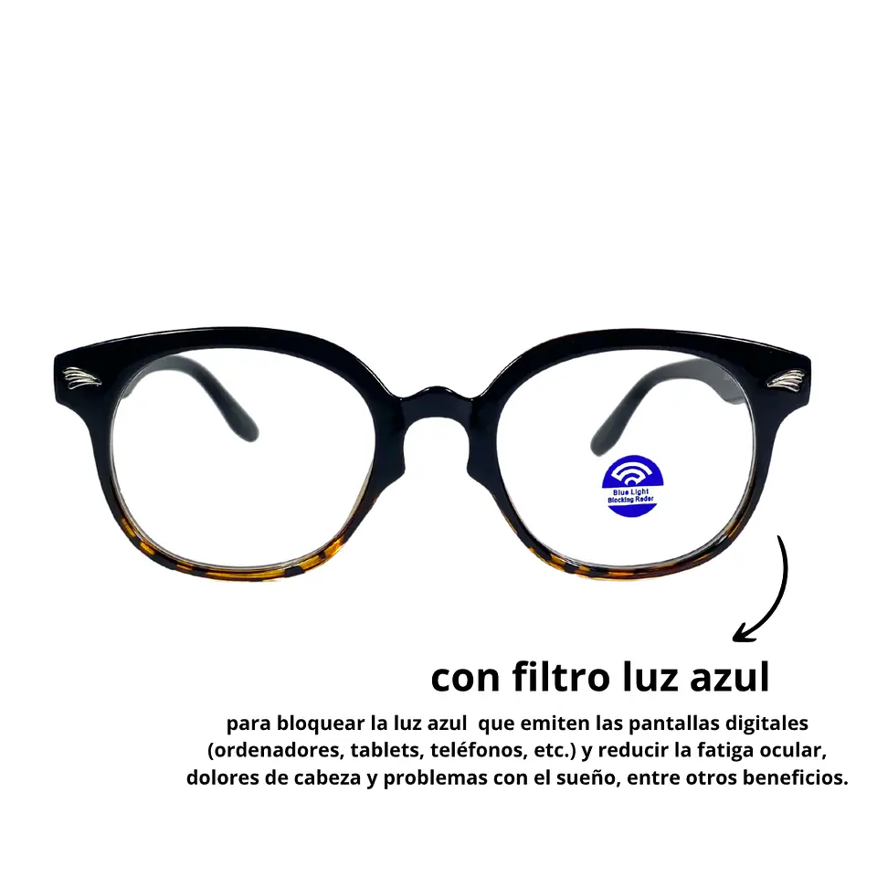 Lentes con Filtro Azul animal print Unisex 2