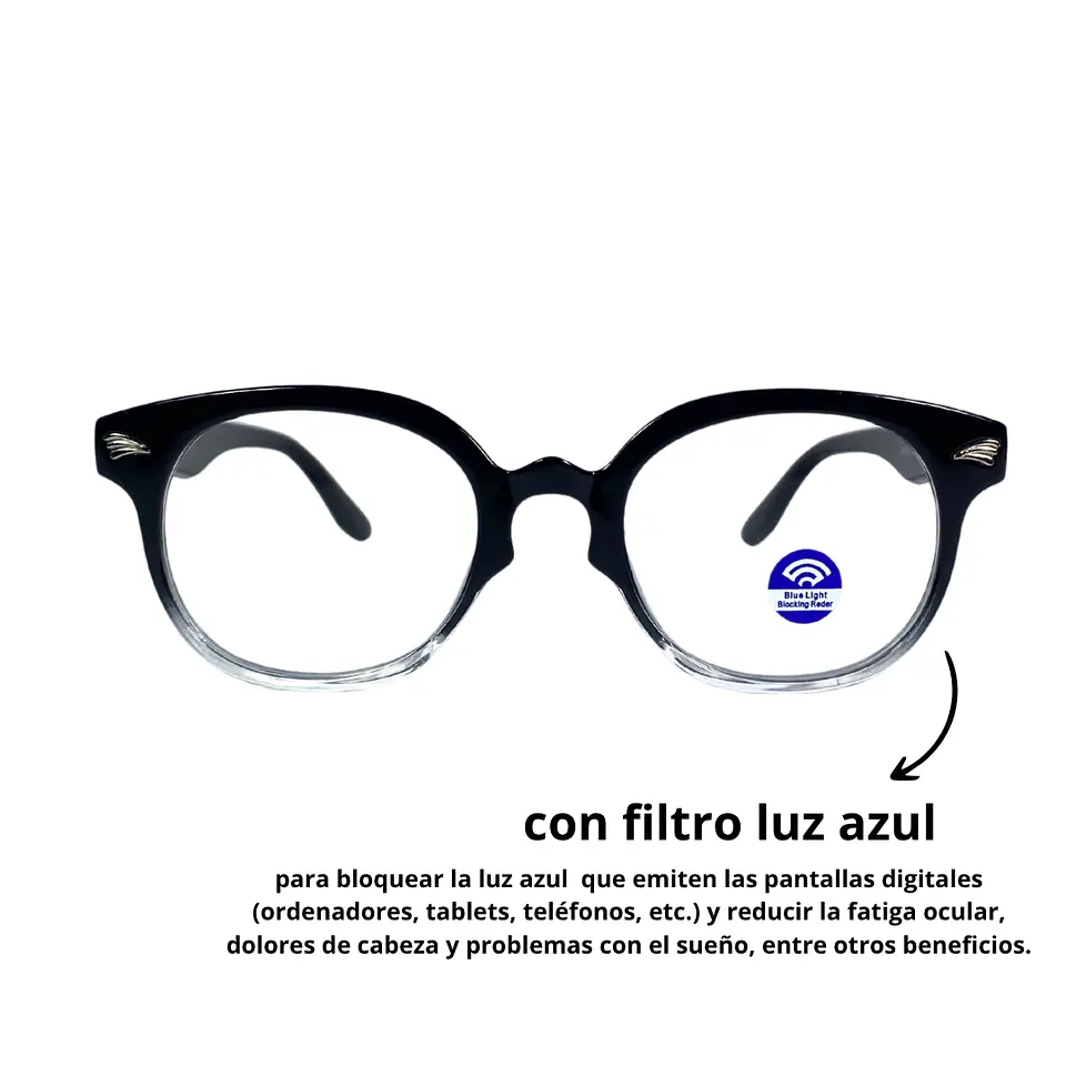 Lentes con Filtro Azul Unisex 2