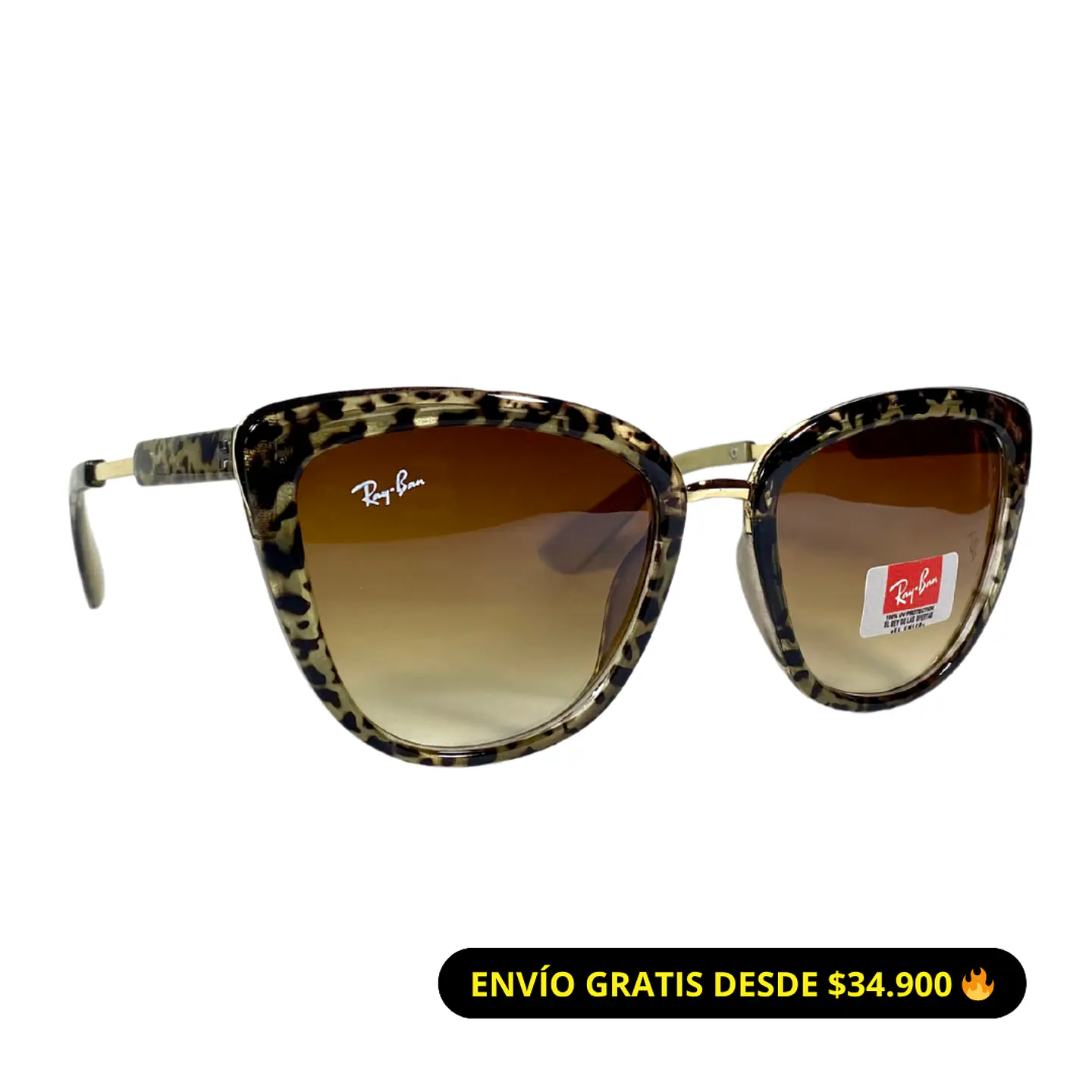 Lentes de Sol Mujer animal print 1