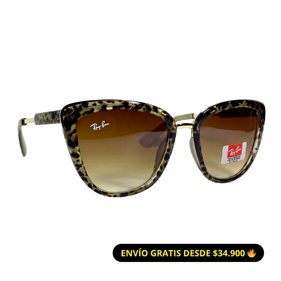 Lentes de Sol Mujer animal print 1