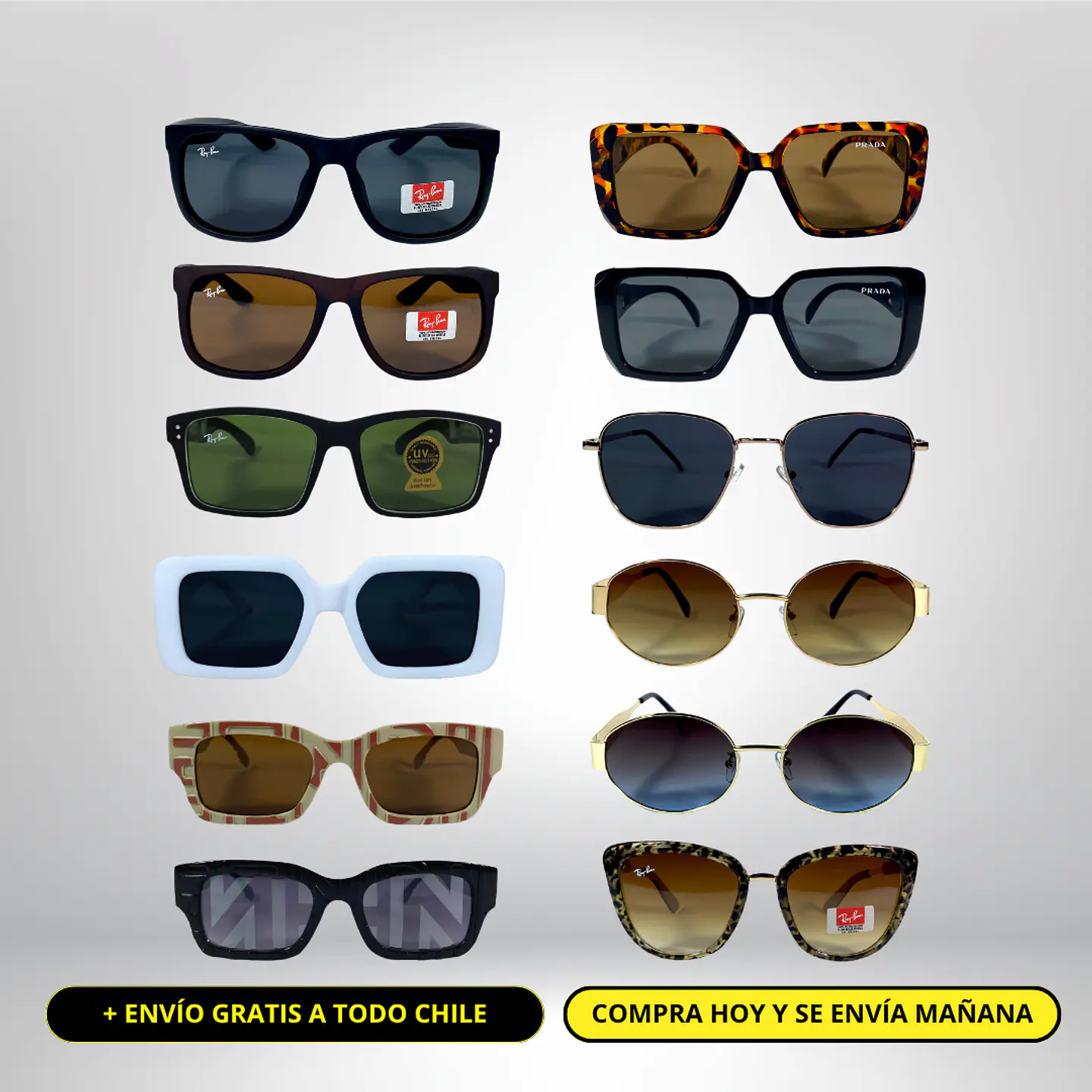 Pack Mayorista 12 Lentes surtidos IVA incluido (con envío gratis) 1