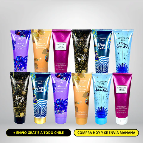 Pack Mayorista 12 Cremas dupe Victoria's Secret IVA incluido (con envío gratis)