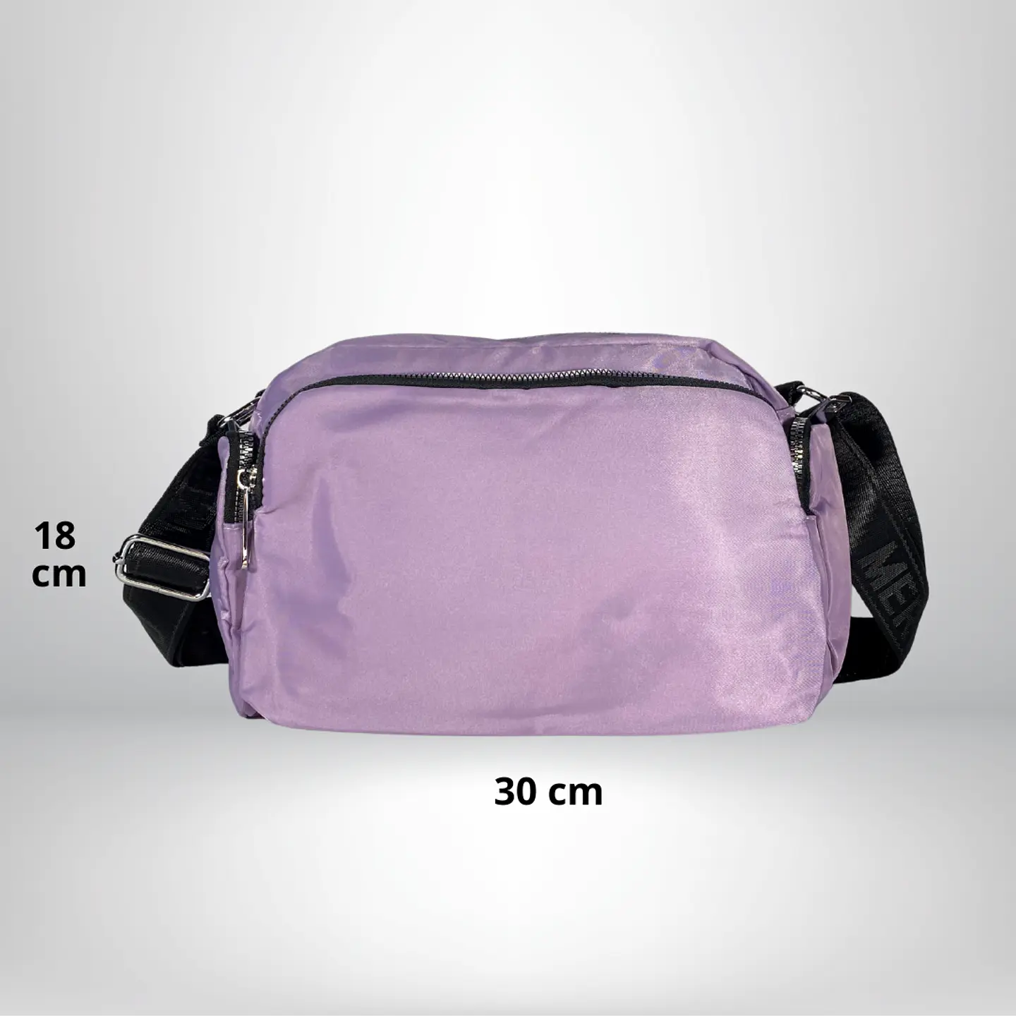 Bandolera Puff Grande lila 6