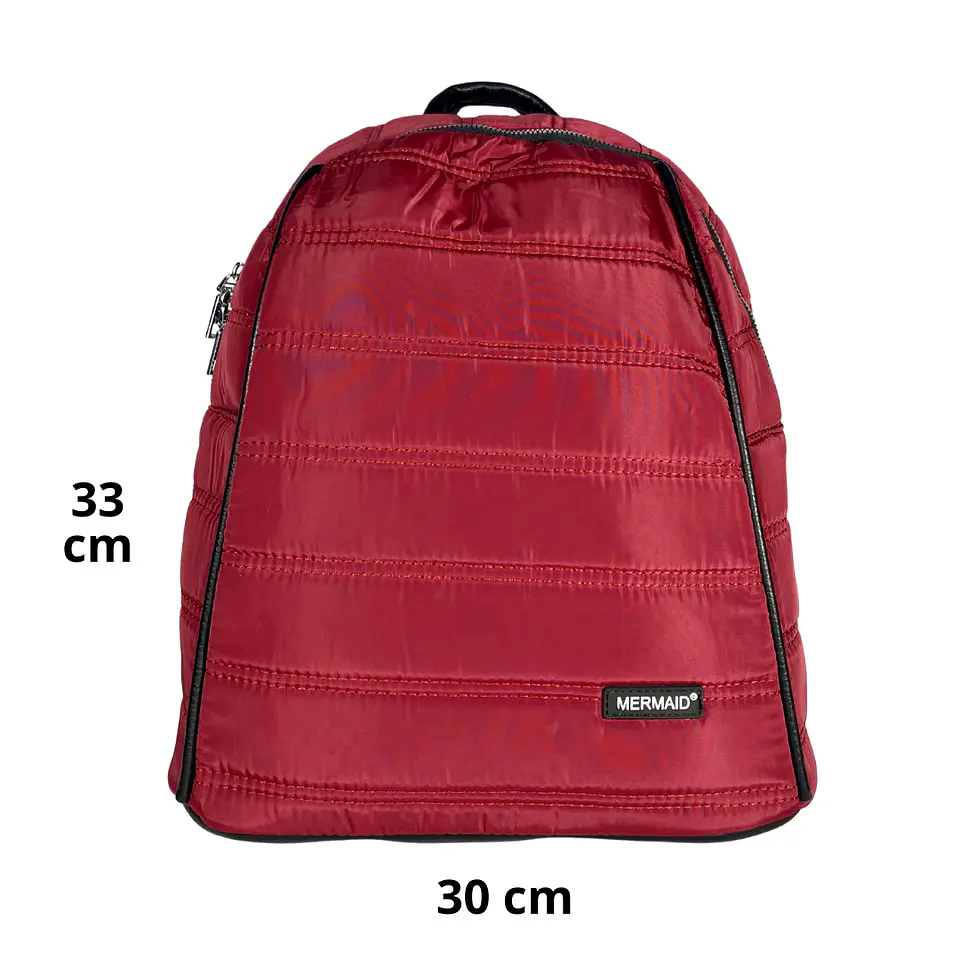 Mochila Puff roja 2