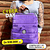Mochilla Puff morada (capacidad Pc 14