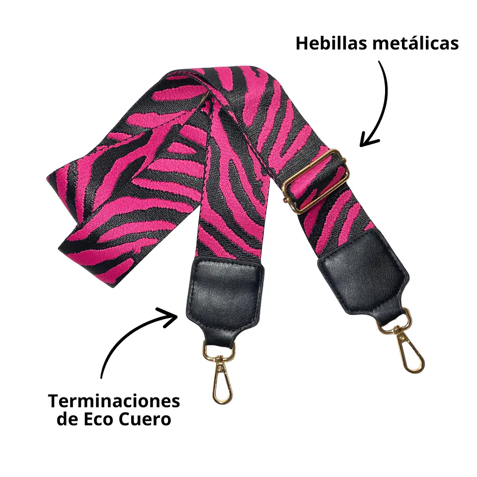 Straps Animal Print rosa gran calidad  2