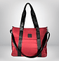 Bolso Tote puff rojo (con capacidad para Pc 14