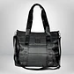 Bolso Tote puff negro (con capacidad para Pc 14