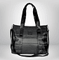 Bolso Tote puff negro (con capacidad para Pc 14