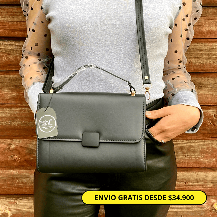 Cartera minimalista Negra 2