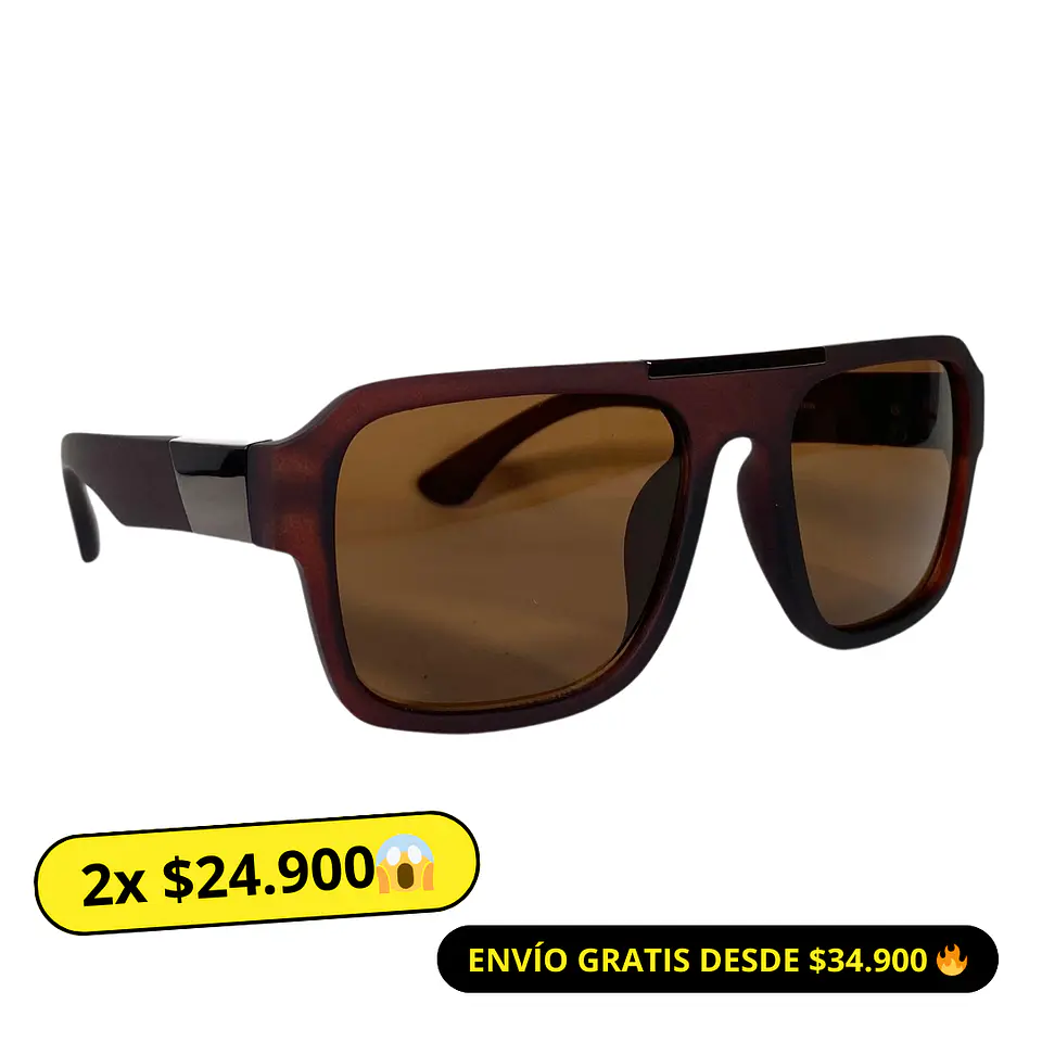 Lentes de Sol Café mate 1