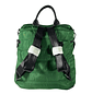 Mochila y Bolso Puff verde (capacidad Pc 15