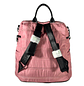 Mochila y Bolso Puff rosa (capacidad Pc 15