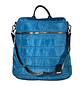Mochila y Bolso Puff azul (capacidad Pc 15