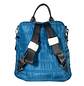 Mochila y Bolso Puff azul (capacidad Pc 15