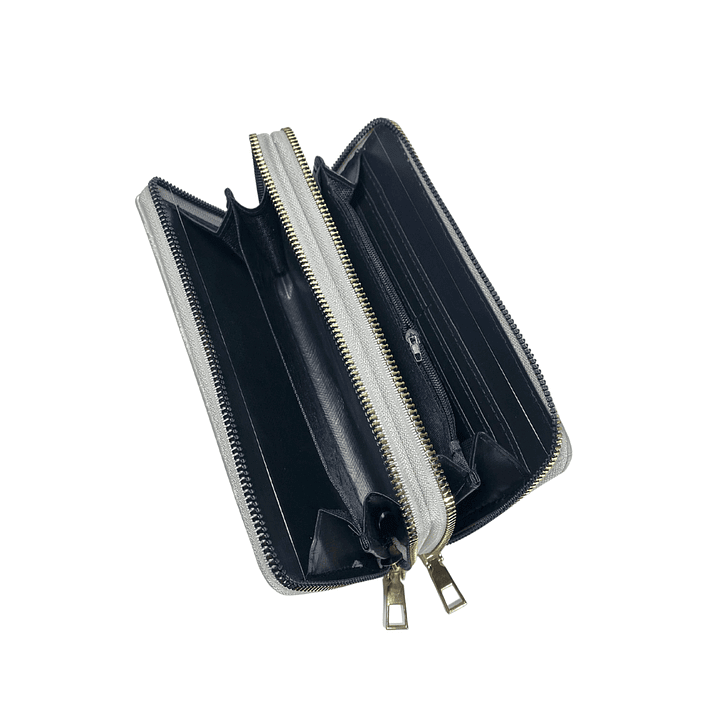 Billetera Grande Gris 3