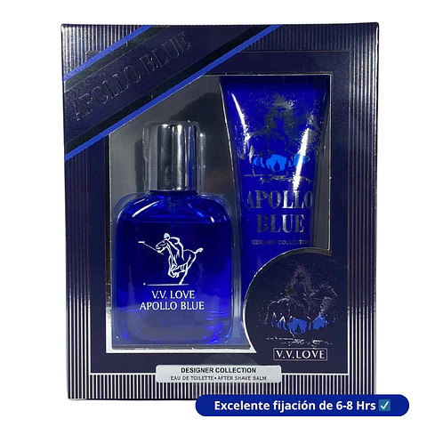 Pack dupe Polo Azul Hombre 1