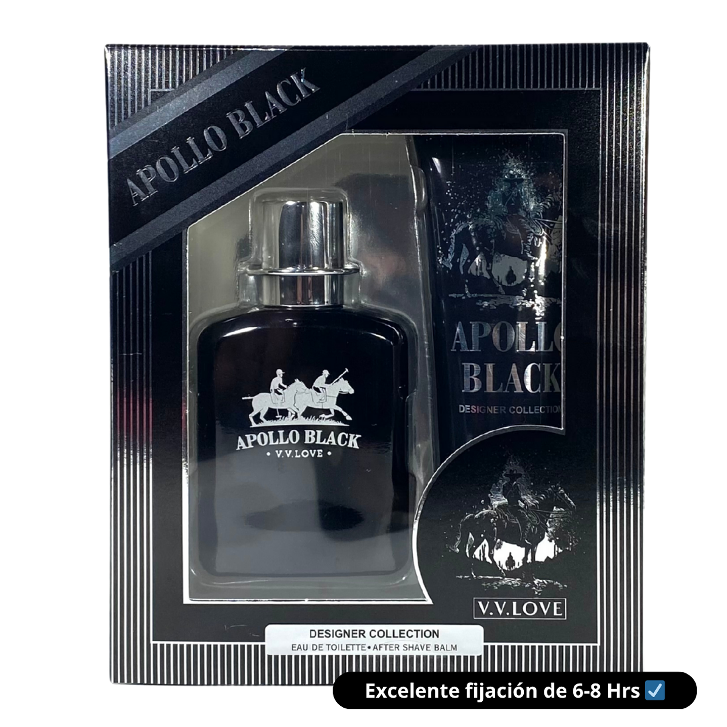 Pack dupe Polo Negro Hombre 1