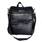 Mochila y Cartera Eco Cuero Negra - Miniatura 4