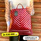 Mochila Charol Roja - Miniatura 1