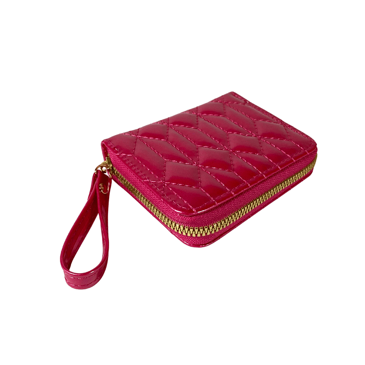 Billetera Charol Fucsia 2