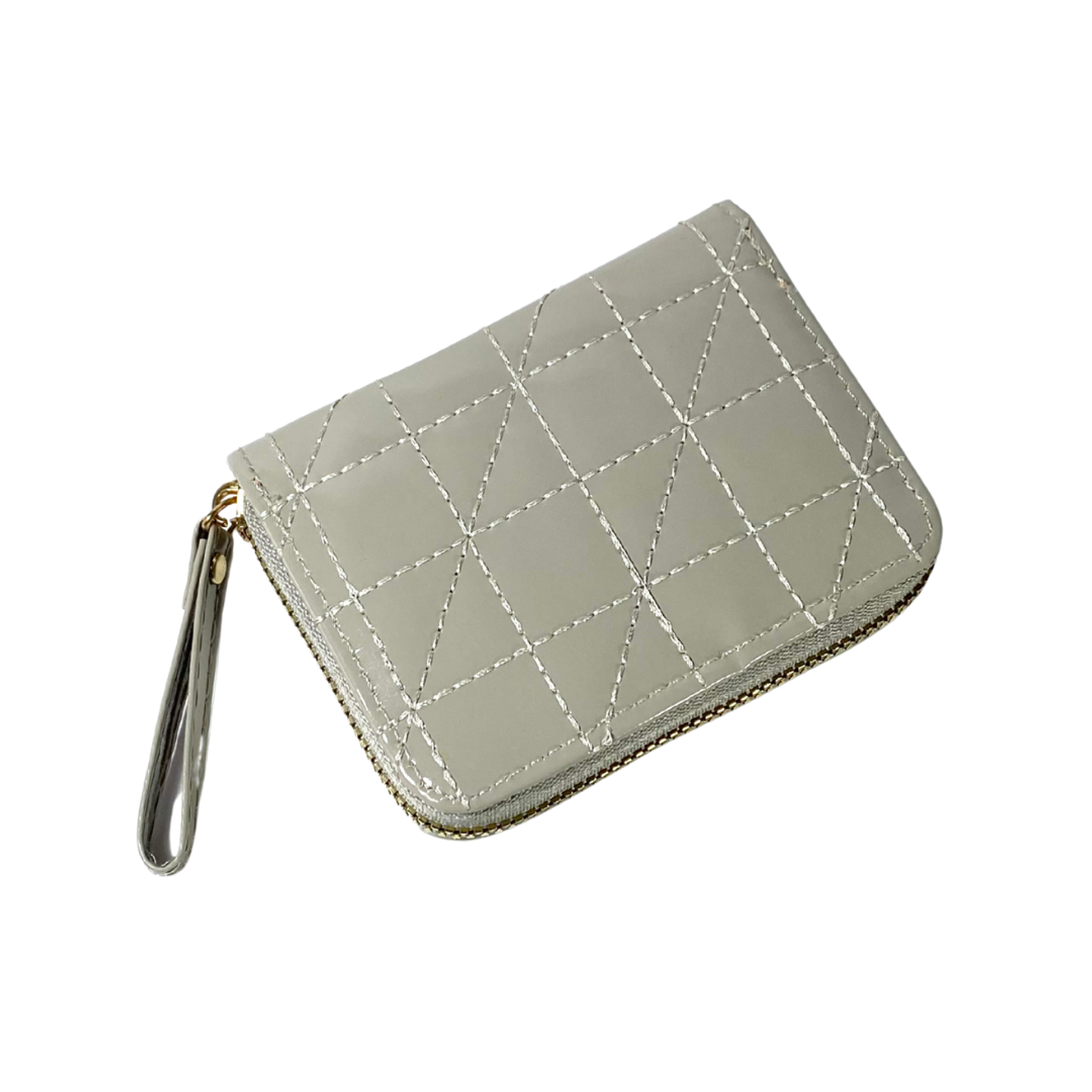 Billetera Charol Gris 2