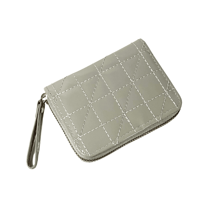 Billetera Charol Gris 2