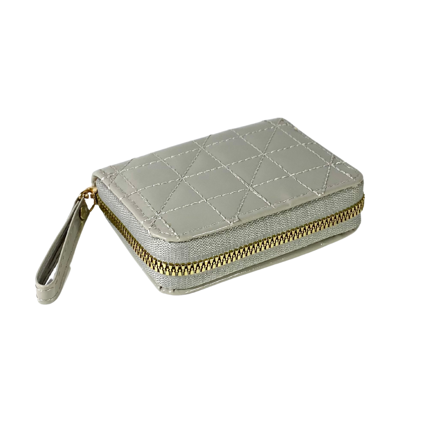 Billetera Charol Gris 4