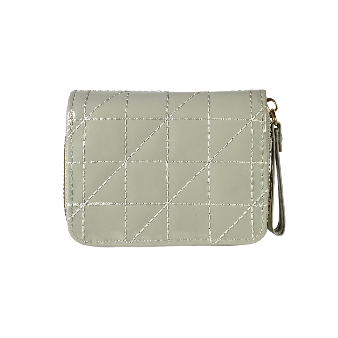 Billetera Charol Gris 5