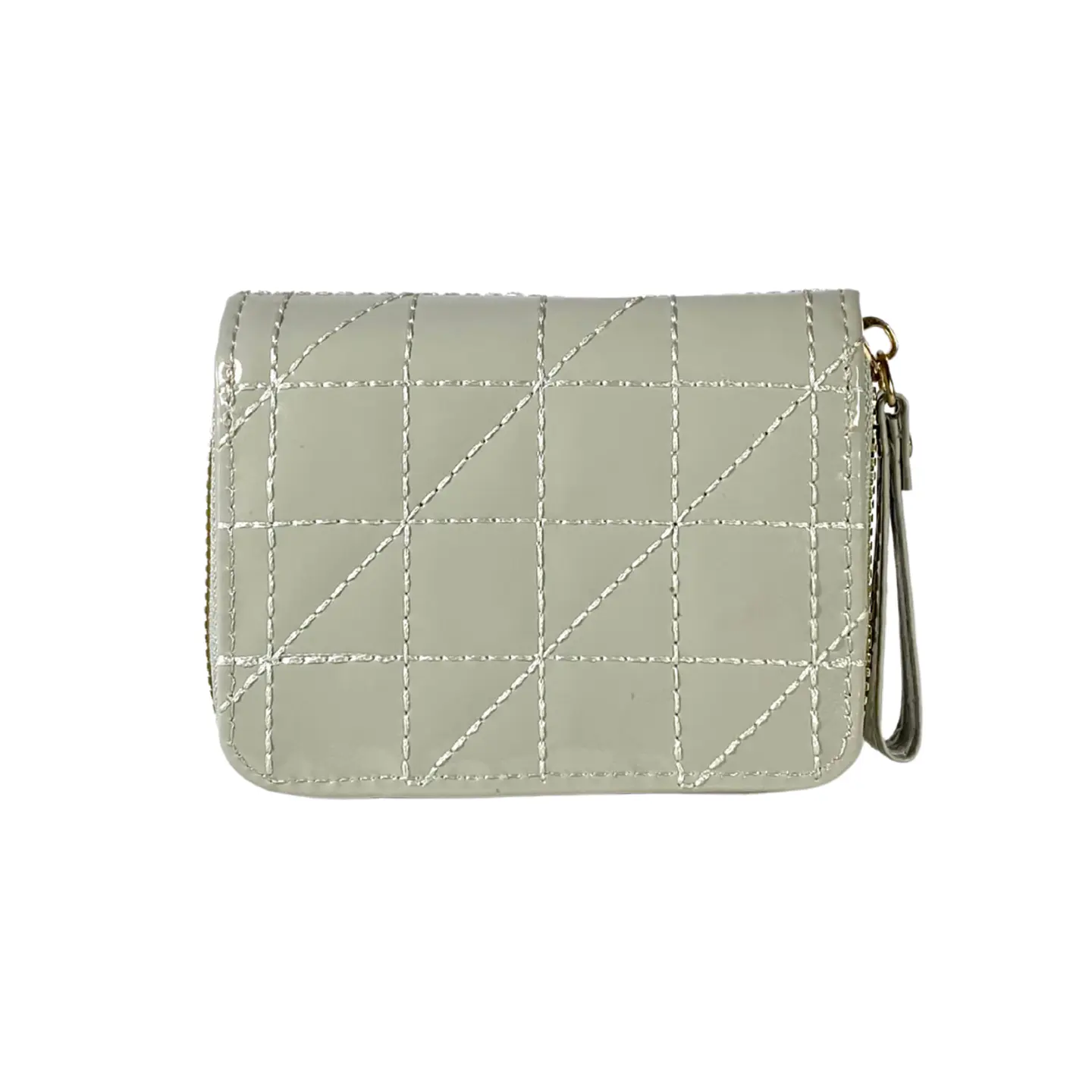 Billetera Charol Gris 5