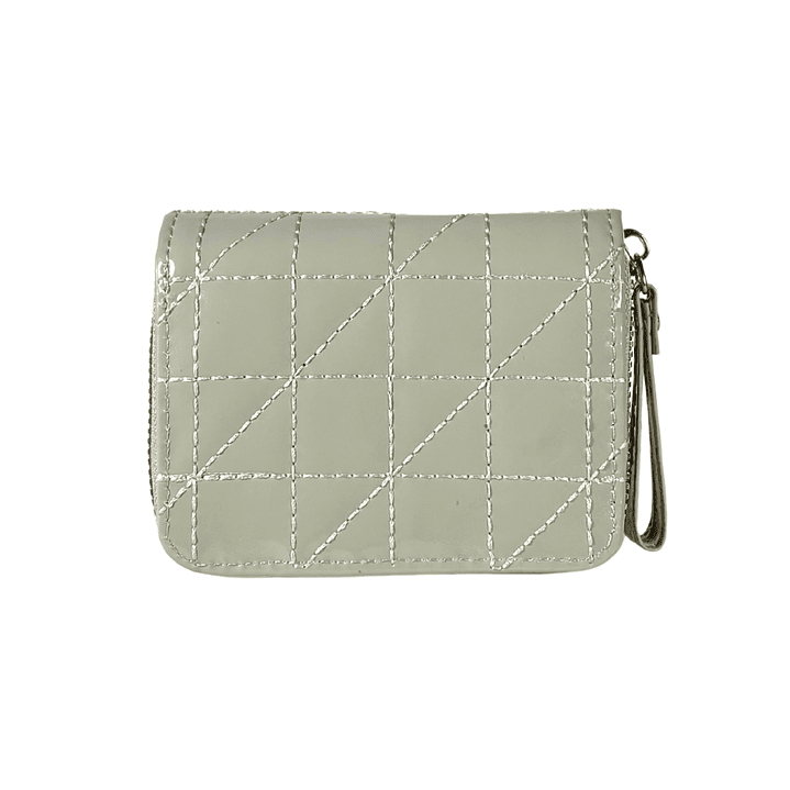 Billetera Charol Gris 5