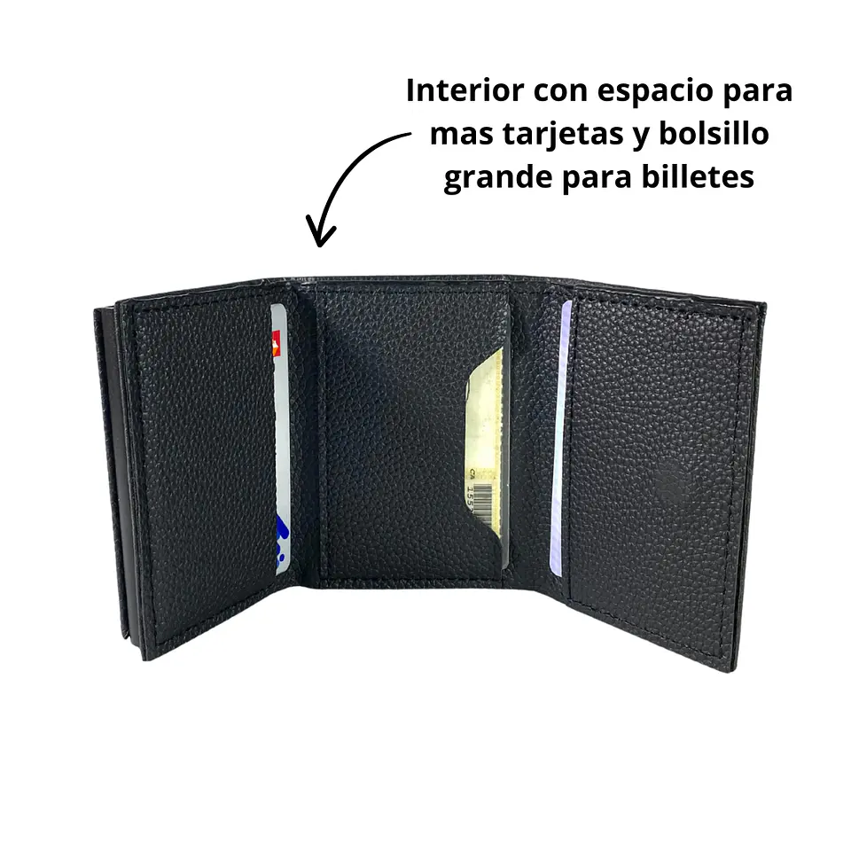 Billetera y tarjetero viral con imán 2
