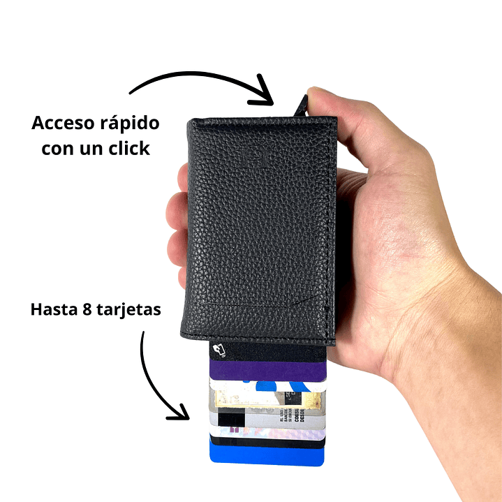 Billetera y tarjetero viral con imán 4