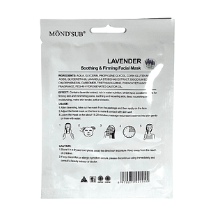 Mascarilla Facial de Lavanda Calmante y Reafirmante