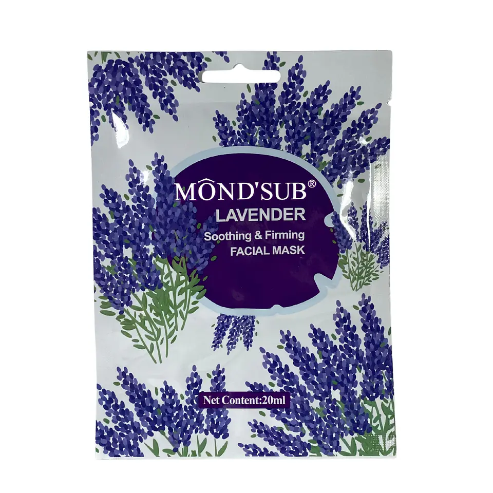 Mascarilla Facial de Lavanda Calmante y Reafirmante 1